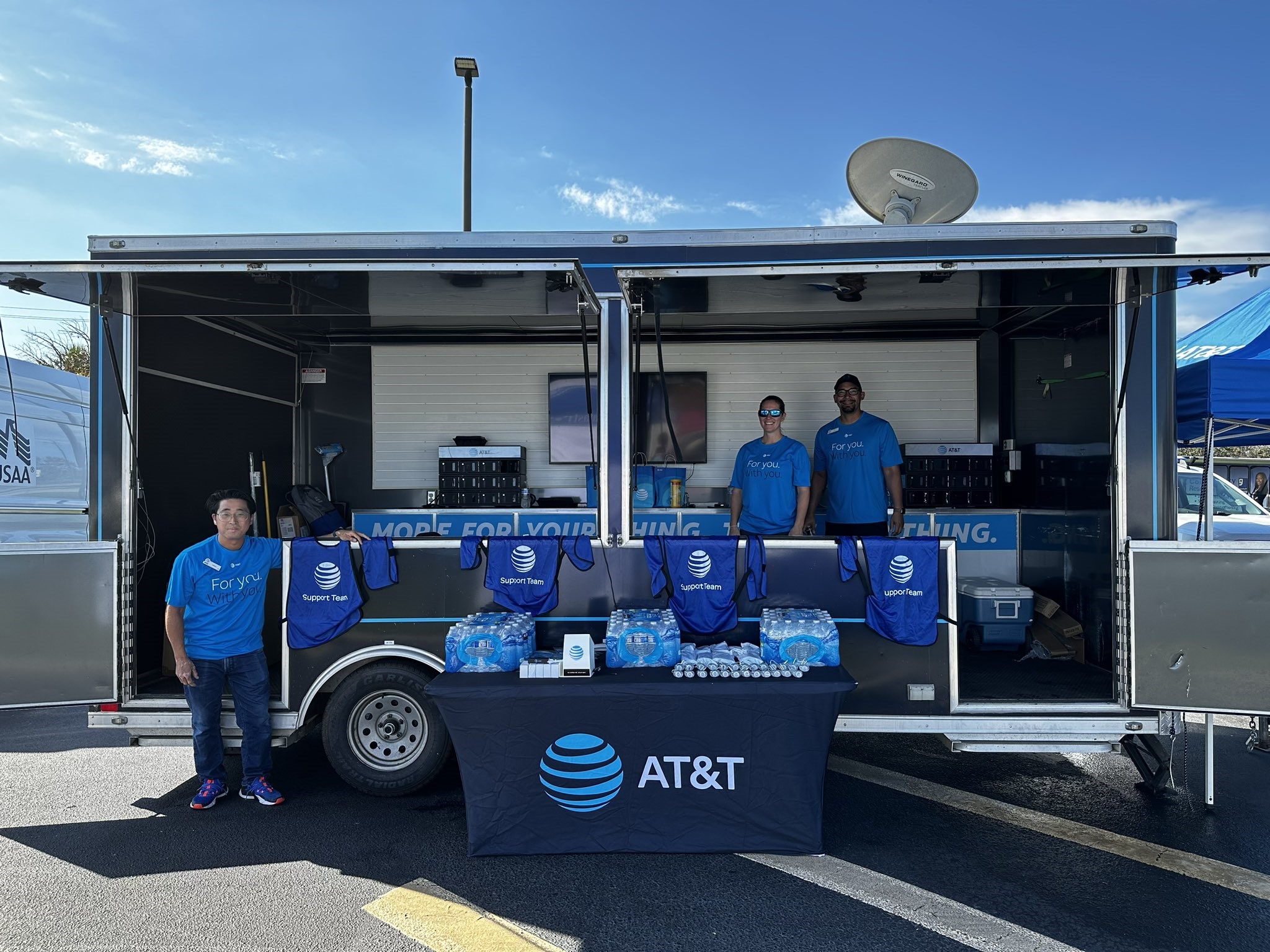 Connecting through the storm with our award-winning response team - AT&T