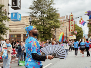 Zaryland in the Atlanta Pride Parade