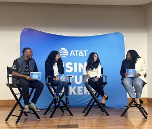 Panelists at an HBCU event