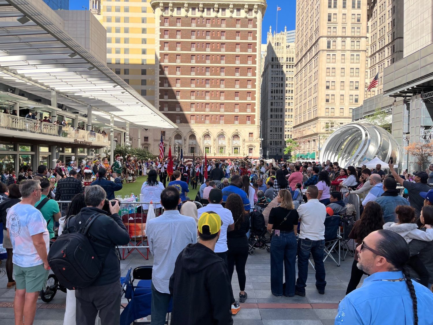 Crowd at Powwow