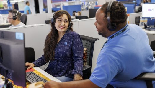 Redefining call center careers at AT&T