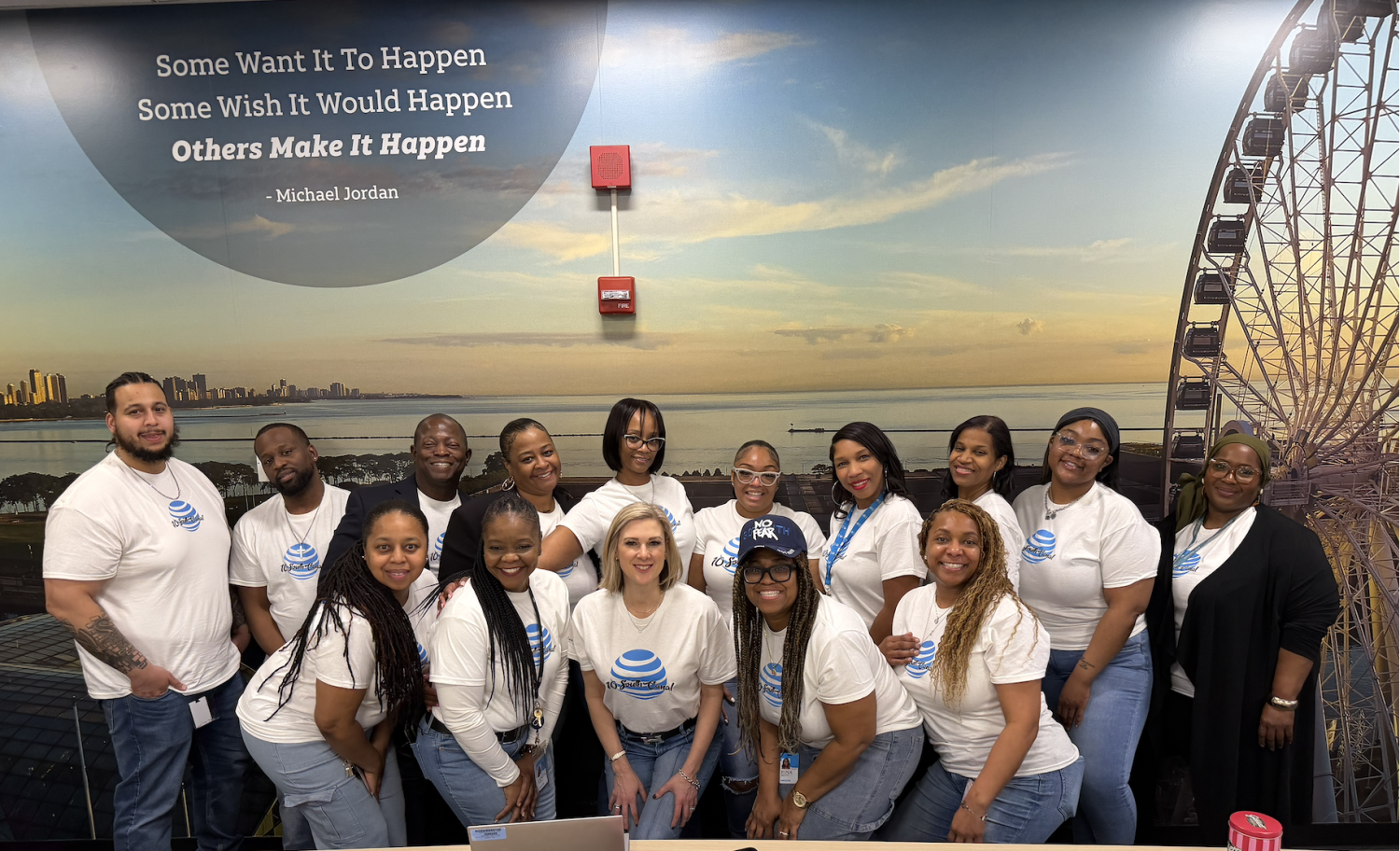 Tamekia and the Loyalty team
